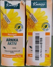 Kneipp Arnica Massage Oil 2-Pack 100ml 3.4oz Exp 02/2028 Damaged Box