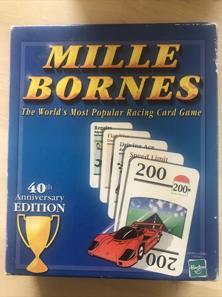Parker Brothers Mille Bornes Auto Race Card Game 40th Anniversary Complete 2002 - Image 2 of 4