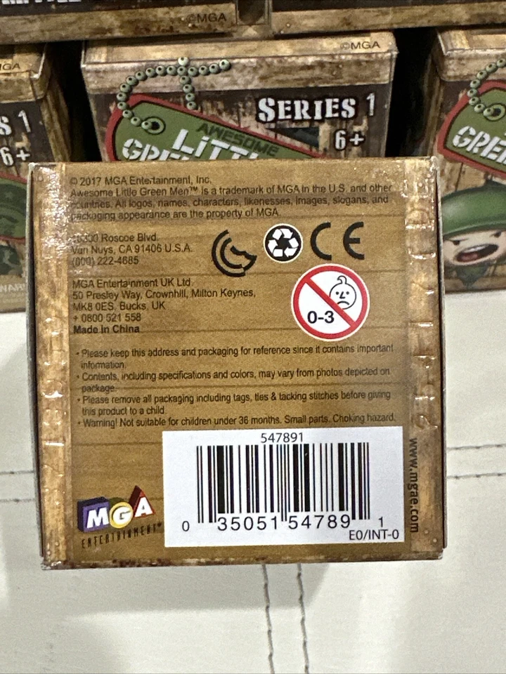 MGA потрясающий маленький зеленый мужчин серии 1 слепая коробка (547891) совершенно новый нераспечатанный - Изображение 3 из 4