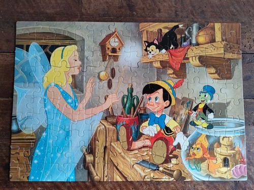 PINOCCHIO Puzzle Walt Disney Clem Toys Clementoni 120 Pezzi Vintage 1980's - Imagen 2 de 11