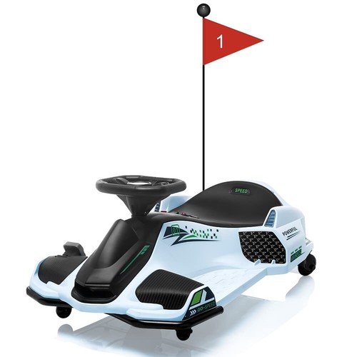 24V Ride on Drift Car Battery Powered Go Kart Drifting Electric Fun Toy for Kids - Picture 63 of 63