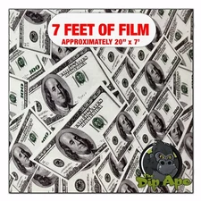 Hydrographic film $100 Dollar Bills hydro dipping 7' x 20" hydro dip one hundred