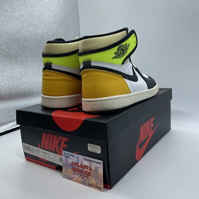 NIKEJORDAN1 ボルト VOLT 蛍光イエロー US9 Jordan 1 Retro High OG Volt for Sale | Authenticity