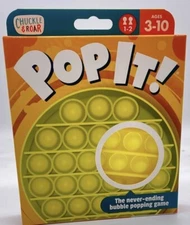 Chuckle & Roar Pop It! Original Take Anywhere Bubble Popping Fidget & Sensory
