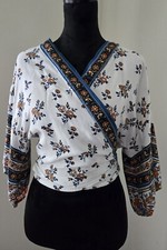 Japna Womens Large Kimono Style Colorful Top - Wear it 2 Ways