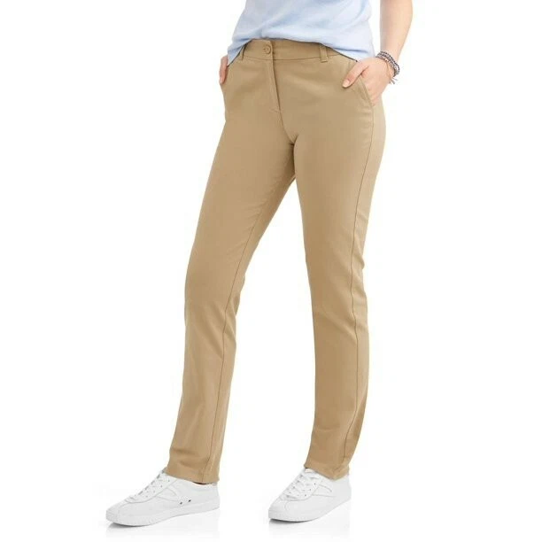 School uniform cheap khaki joggers