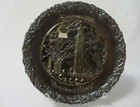 FENTON GLASS CARNIVAL PLATE 1975 CHRISTMAS IN AMERICA #6 RICHMOND VIRGINA