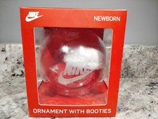 Air Jordan Baby s First Nike Ornament Booties Red Newborn 0-6 Month New