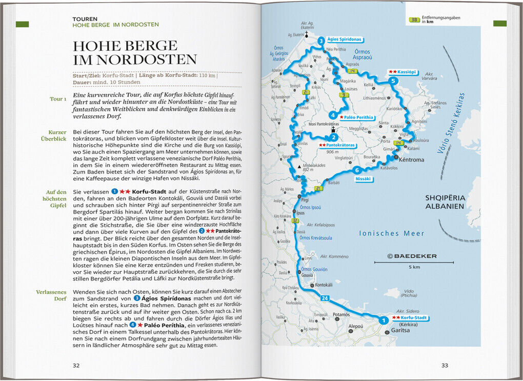 Thumbnail - Baedeker Reiseführer Korfu | Klaus Bötig | 2022 | Deutsch