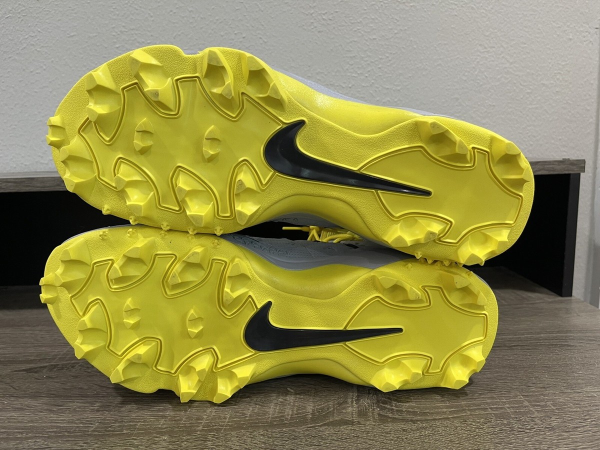 Oregon Ducks Nike Force Savage Elite Rubber Football Cleats Men’s Size 16 WIDE PE Oregon Ducks Nike Force Savage Elite Shark Football  main image 3