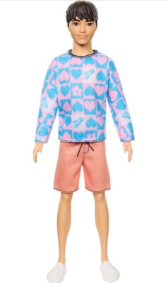 Barbie Fashionistas Ken Doll #219 with Slender Body - Asian Ken