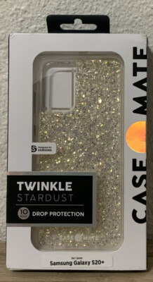   Case-Mate Twinkle Stardust Phone Case-Samsung Galaxy S20+ NEW Distressed Box