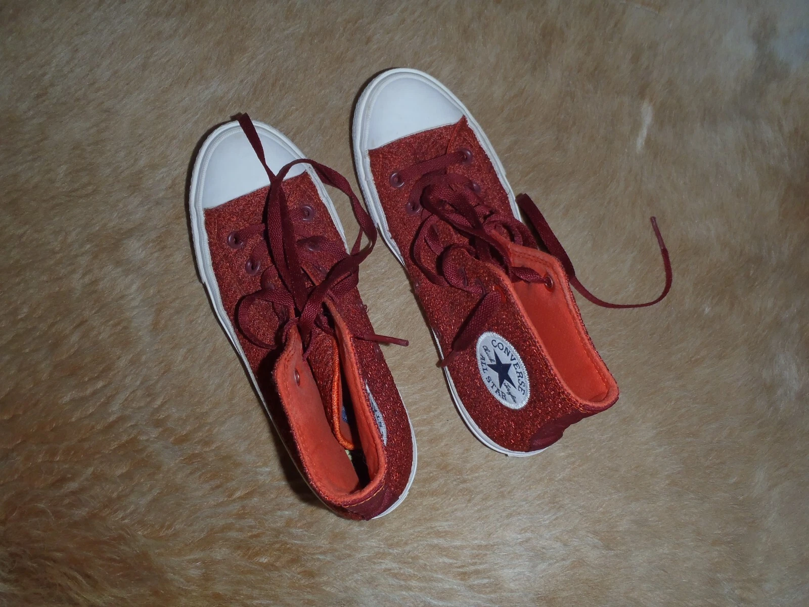 Converse All Stars sneaker donna rosso numero 39 ottime da vedere!!