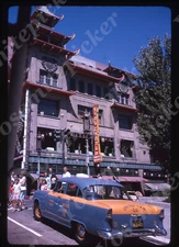 sl08 Original Slide 1960's San Francisco United Cab Co China Town 306a