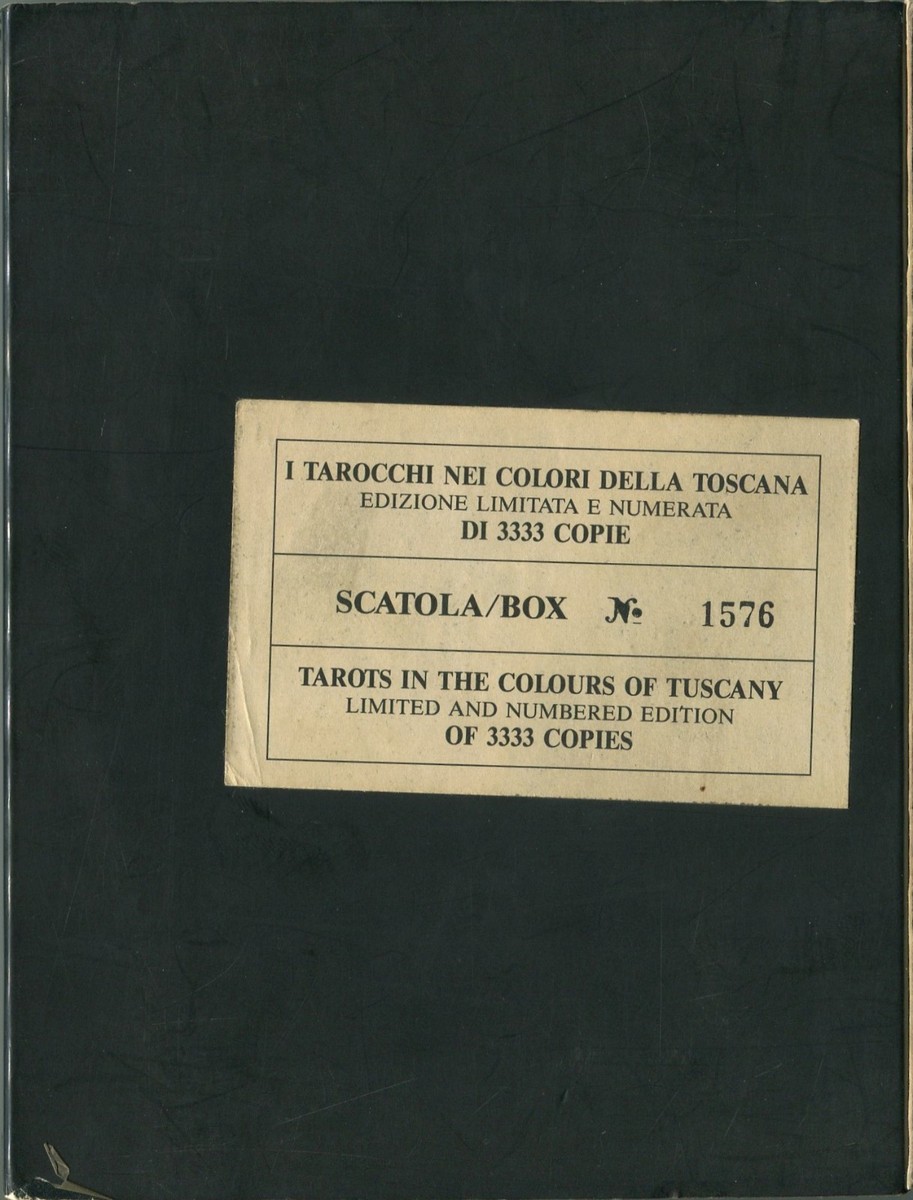 I Tarocchi Nei Colori Della Toscana - Ed. Limited 3333 I Tarocchi Nei Colori Della Toscana - Ed. Limited 3333