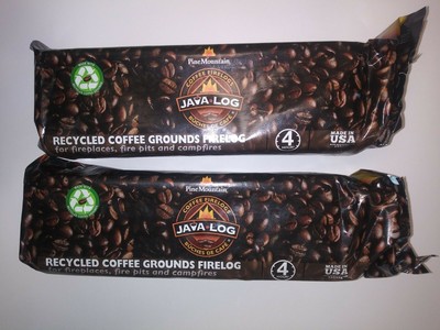 Pine Mountain Java-log 4152501471 Coffee Firelog Case of 4 4.8 Lbs for sale  online | eBay