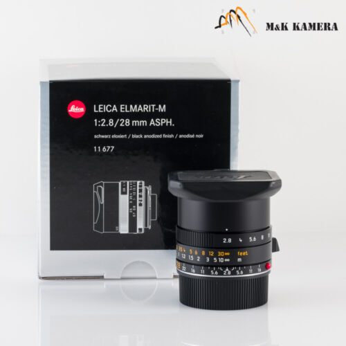 Brand New Leica Elmarit-M 28/2.8 28mm f/2.8 11677 Asph New version Germany - Picture 1 of 10