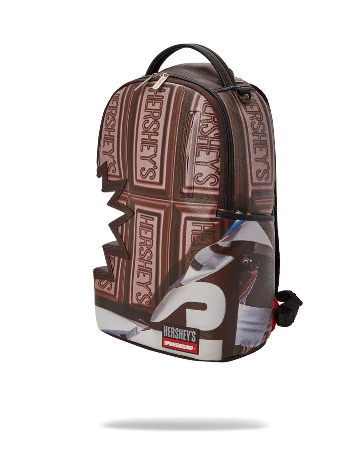 SprayGround Men Shark Backpack (Brown) 