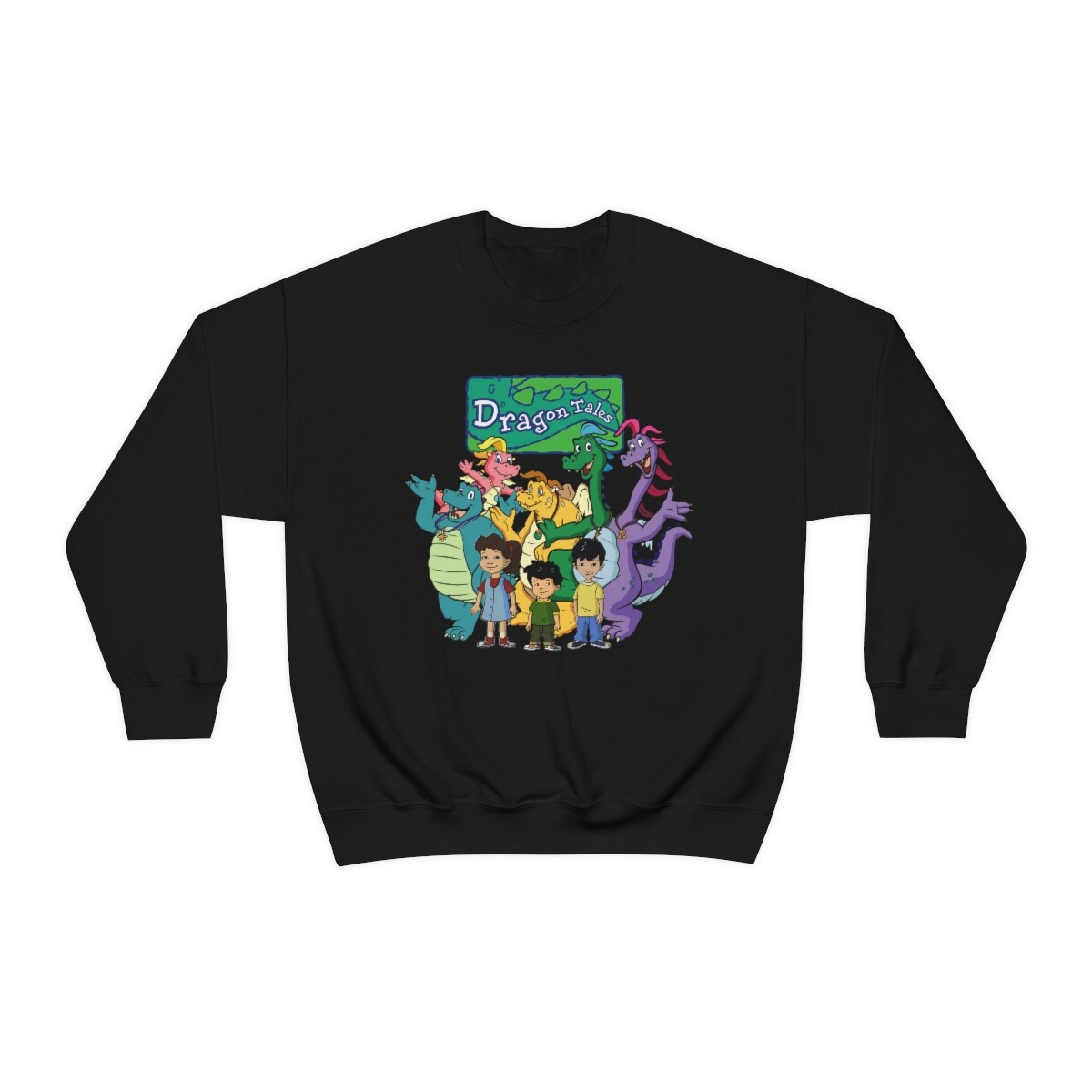 Dragon Tales 90s Kids Cartoon Sweatshirt | Dragon Land | eBay