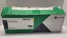 Genuine Lexmark 24B7497 Yellow Toner Cartridge - Open Box Sealed Bag