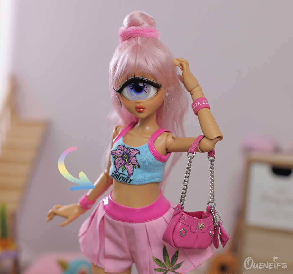 1/4 Handmade Resin BJD SD Ball Joint Dolls Women Girl Gift Cyclops