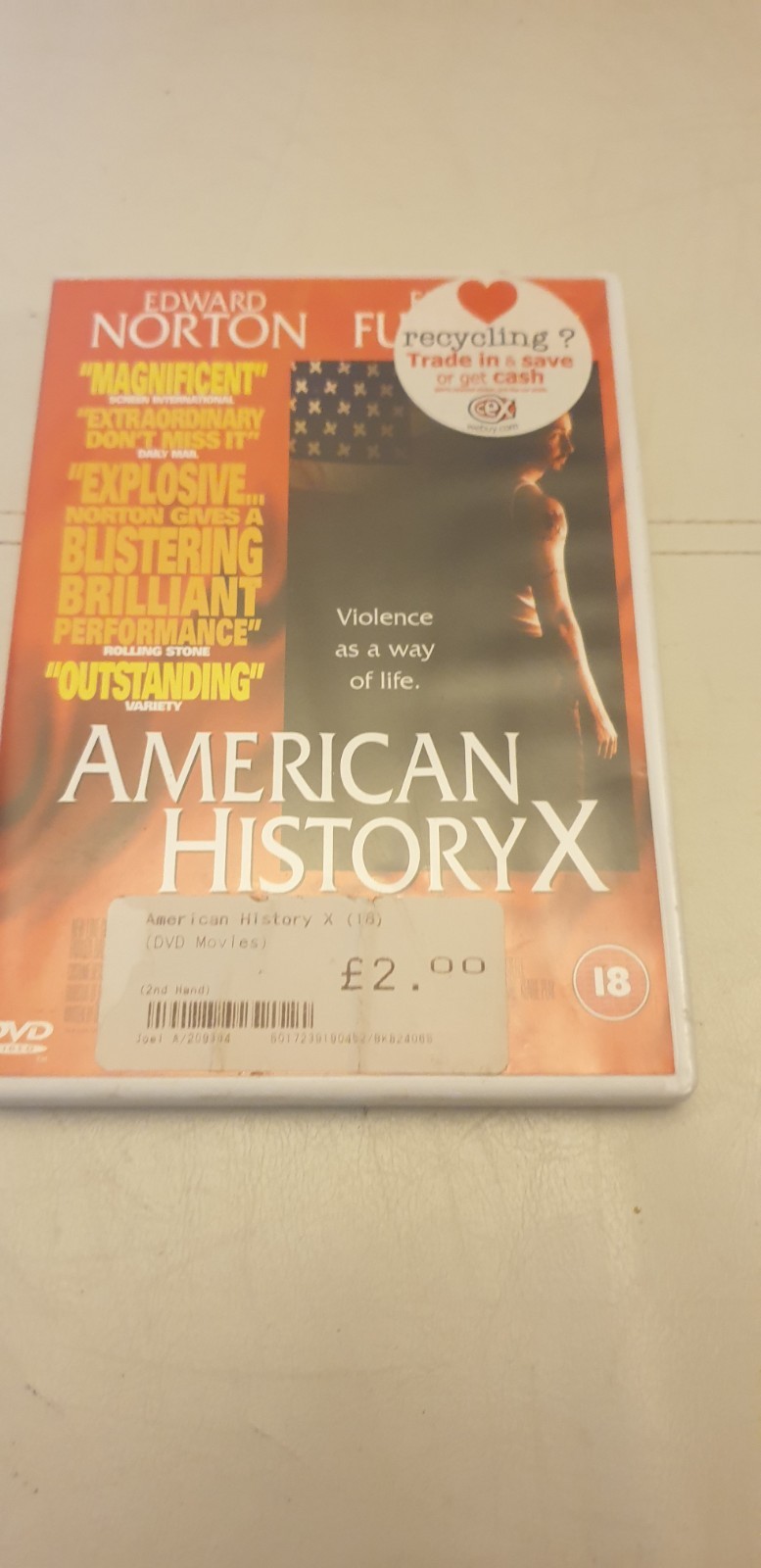 American History X DVD (1999)