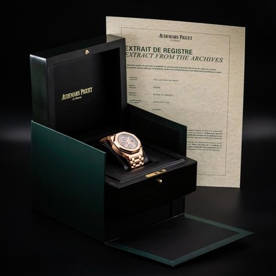 Audemars Piguet Royal Oak Offshore Gold Men's Watch - 26470OR for