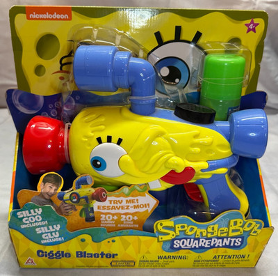 Nickelodeon SpongeBob SquarePants Silly Goo Giggle Blaster-NEW (READ DESC)