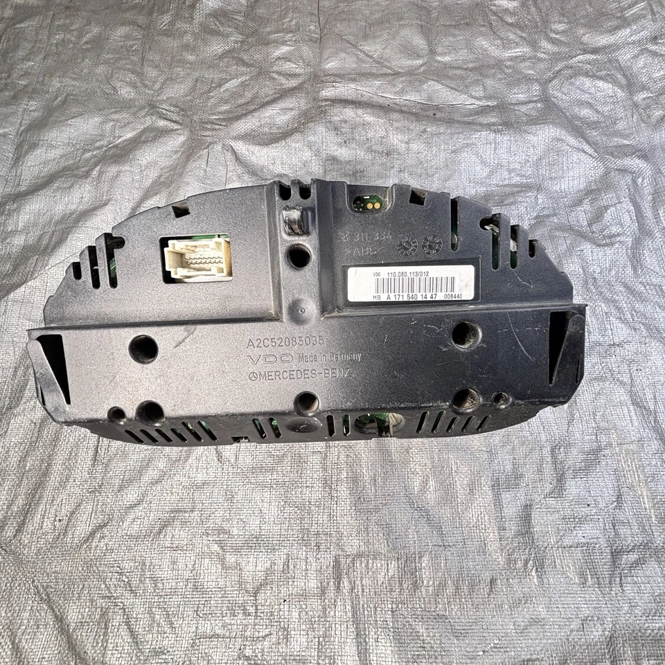 Cuadro de instrumentos velocímetro Mercedes R171 SLK280 SLK350 2005-2011 FABRICANTE DE EQUIPOS ORIGINALES Foto 3 de 4