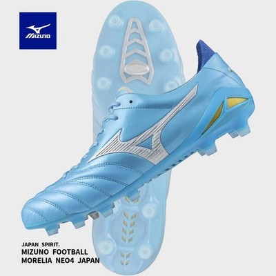 Mizuno Soccer Shoes Morelia Neo IV JAPAN P1GA263025 Unity Sky Blue / White New