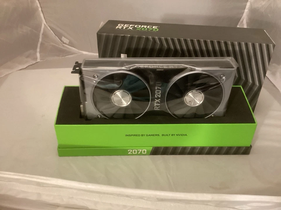 New NVIDIA GeForce RTX 2070 8GB GDDR6 Graphics Card 900-1G160-2550-000 - Image 2 of 4