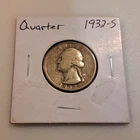 1932-S Washington Quarter 25C San Francisco 90% Silver Business Strike KM#164