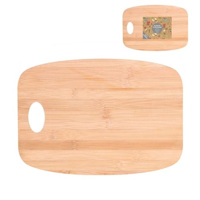 Schneidebrett 35x25cm Naturholz Gemüse Fleisch Hacken Käse Servierbrett