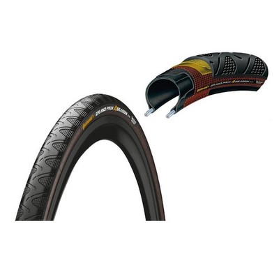 Continental 0100175 Gran Prix 4-Season Road-Reifen, faltbar, 25-622 (28'', 700x25