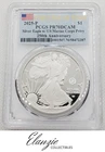 2025-P Proof American Silver Eagle First Day of Issue US Marine Corp PCGS PR70