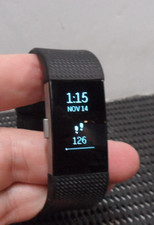 Fitbit Charge 2 HeartRate Fitness Wristband- Black Small