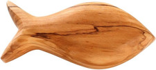 Kassis Geschenkartikel Olivenholz Fisch Handschmeichler Antistress Glücksbringer