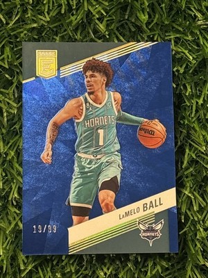 2022-23 Donruss Elite Blue /99 LaMelo Ball #132 Charlotte Hornets