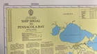 Admiralty Chart 3851 Ship Shoal to Pensacola Bay Nautical Paper Wall Map Chart