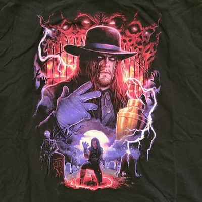 Undertaker Comic Book Style T-Shirt 4XL WWE Deadman Tombstone NXT AEW