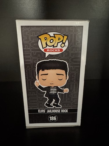 Funko POP! Rocks - Jailhouse Rocks - Elvis #186 DAMAGED BOX - Picture 2 of 10