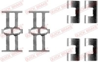 Quick Brake ZubehöRsatz Scheibenbremsbelag 109-1118 FüR Fiat Accord Sedici Honda