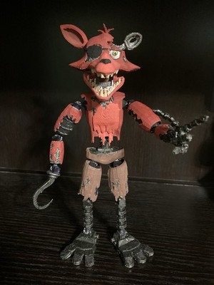 FNAF Custom 3D Printed Withered Foxy Figure