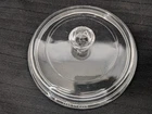 Vintage PYREX P-81-C Corning Ware 5 1/4" 6" Round Clear Glass Replacement Lid