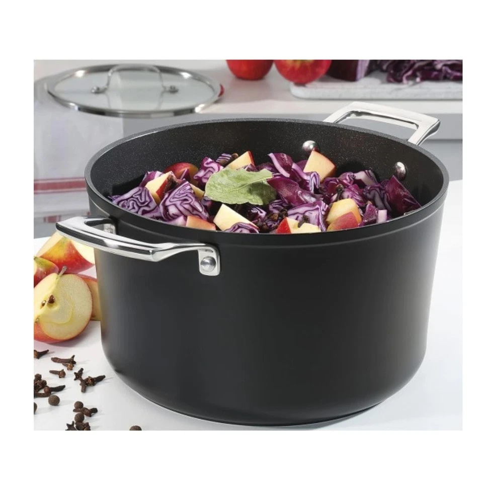 SPRING Kochtopf mit Glasdeckel 24 cm MERIDIAN INTENSE PRO - Bild 2 von 2