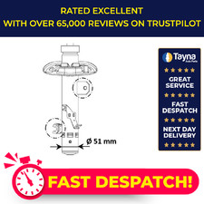 Shock Absorber (Single Handed) fits PEUGEOT 2008 MK1 1.2 Front Left 2013 on KYB