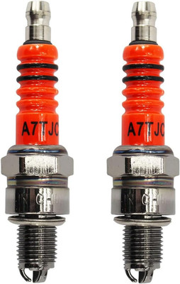 Scooter GY6 50Cc 150Cc Spark Plug 2 Pack High Performance 3 Electrode A7TC A7TJC