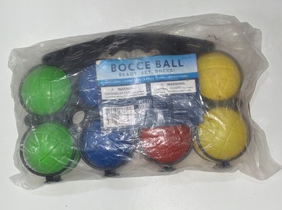 Bocce Ball Game Set With Carrying Case And Instructions Ages 6+