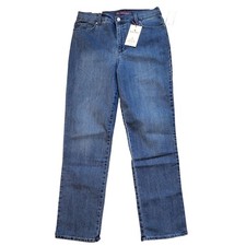 NWT Gloria Vanderbilt Amanda Jeans Med Wash Size 12 Slimming Denim