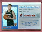 Kasparas Jakucionis 2025-26 Topps NBA Hoops Rookie Signatures Auto Heat #HRS-KJ